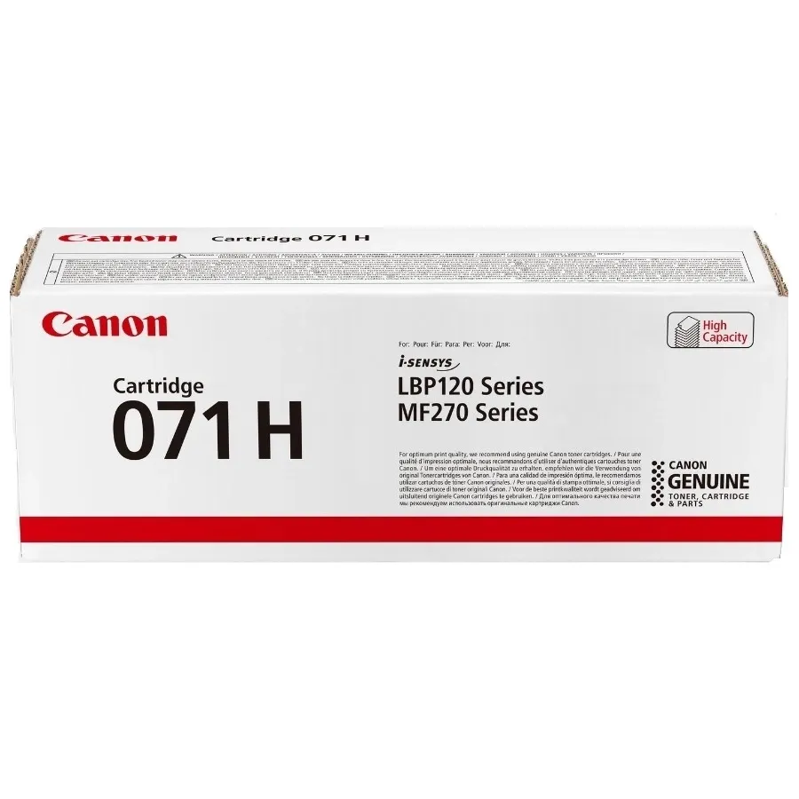 Картридж Canon 071H MF272/MF275/LBP122 Black (5646C002) - мініатюра 2