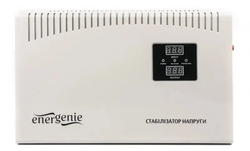 Стабілізатор EnerGenie EG-AVR-DW5000-01 5000VA - мініатюра 2