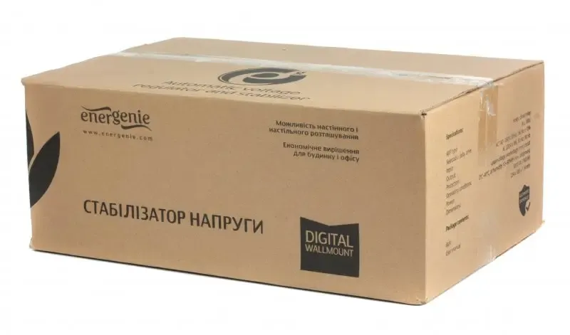 Стабілізатор EnerGenie EG-AVR-DW5000-01 5000VA - мініатюра 6