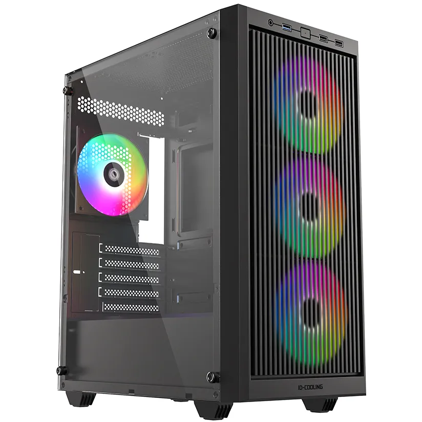 Корпус ID-Cooling Ware 300 ARGB Black - зображення 1