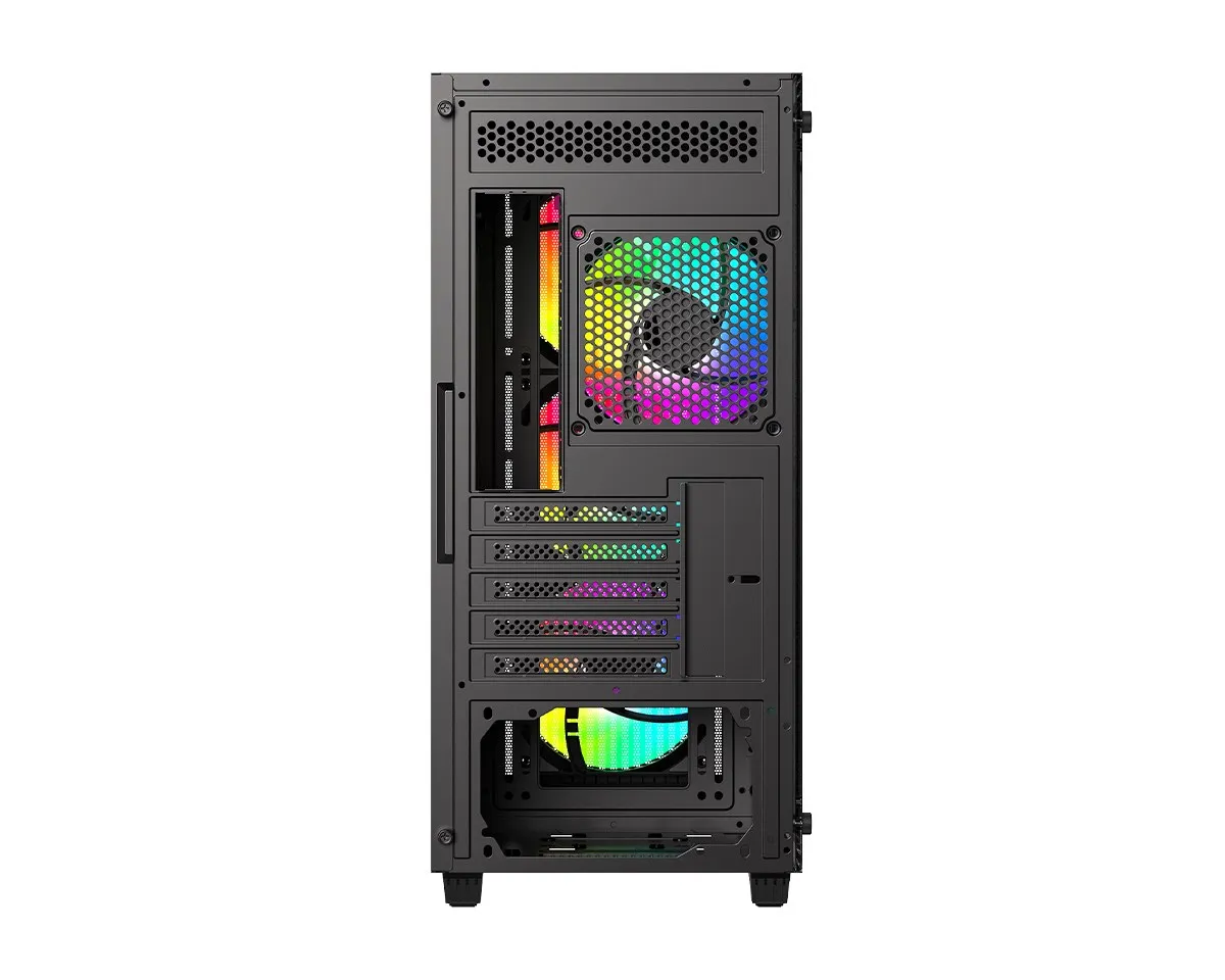 Корпус ID-Cooling Ware 300 ARGB Black - мініатюра 7