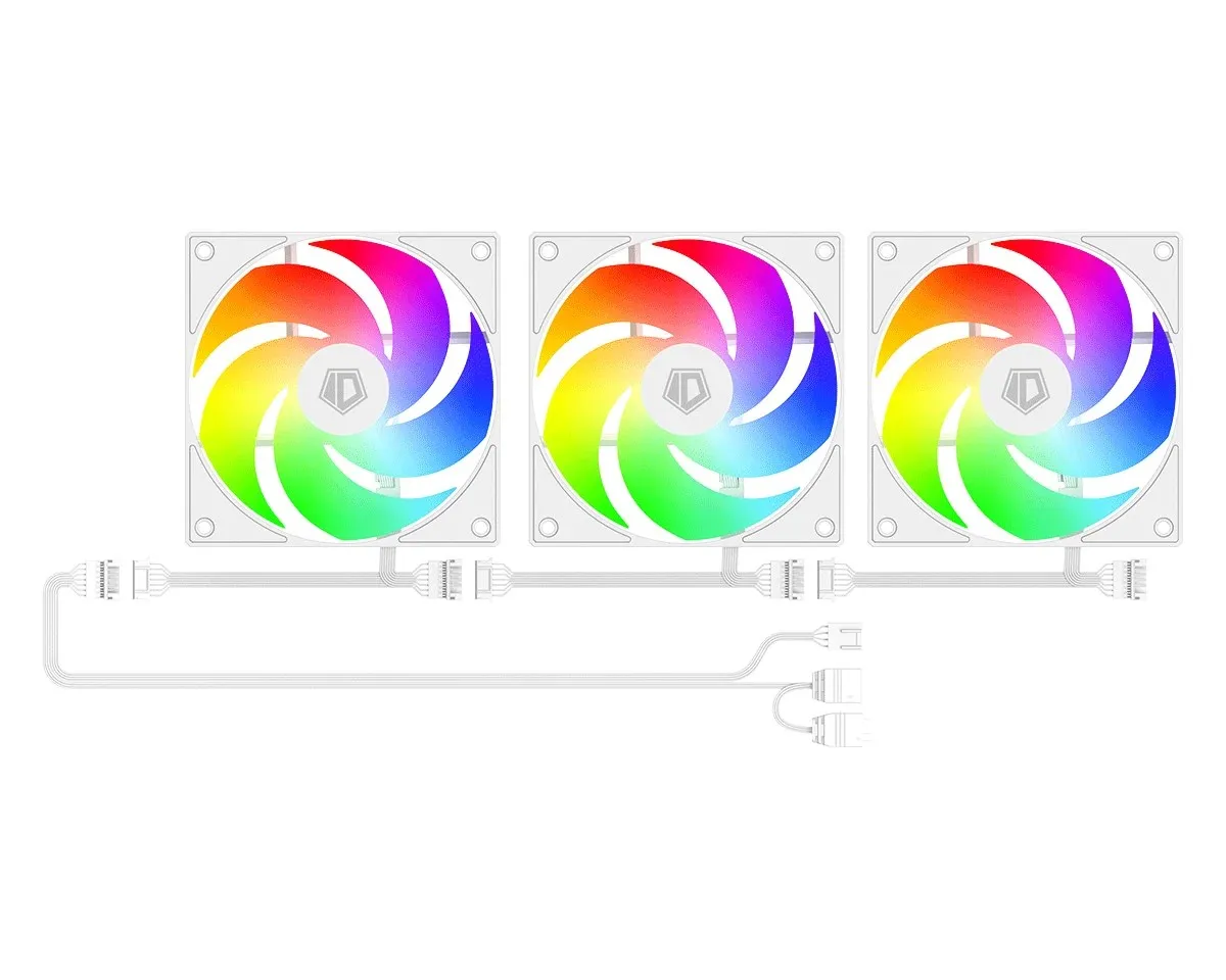 Корпус ID-Cooling Ware 300 ARGB White - мініатюра 10