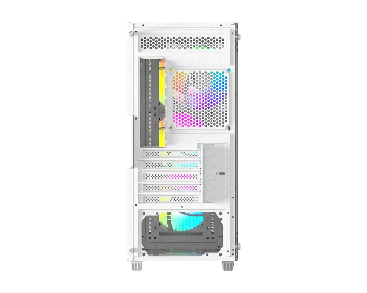 Корпус ID-Cooling Ware 300 ARGB White - мініатюра 7