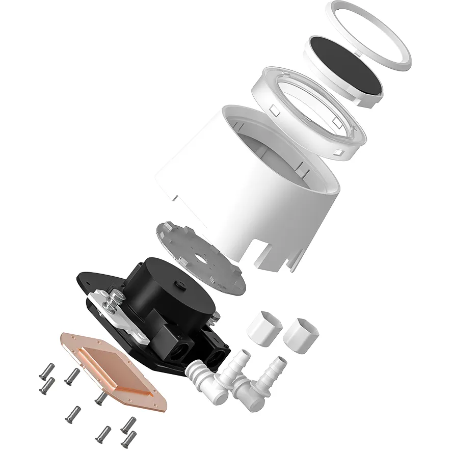 Система водяного охолодження ID-Cooling FX240 TD White - мініатюра 6
