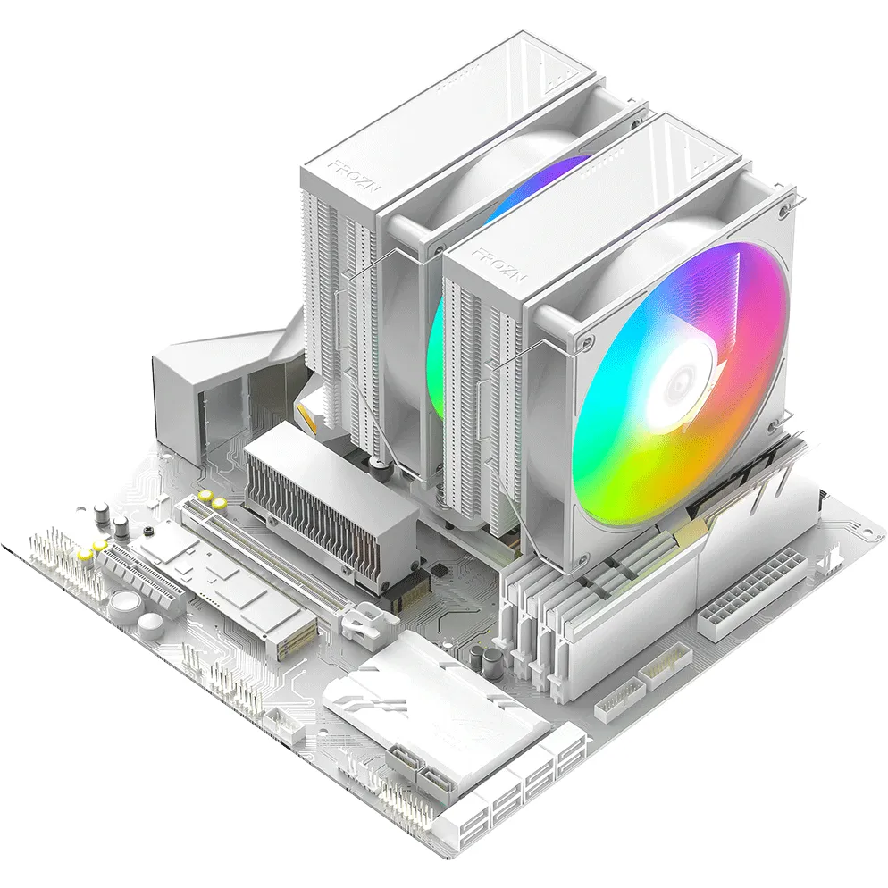 Кулер процесорний ID-Cooling Frozn A620 Pro XE ARGB Snow White - мініатюра 9