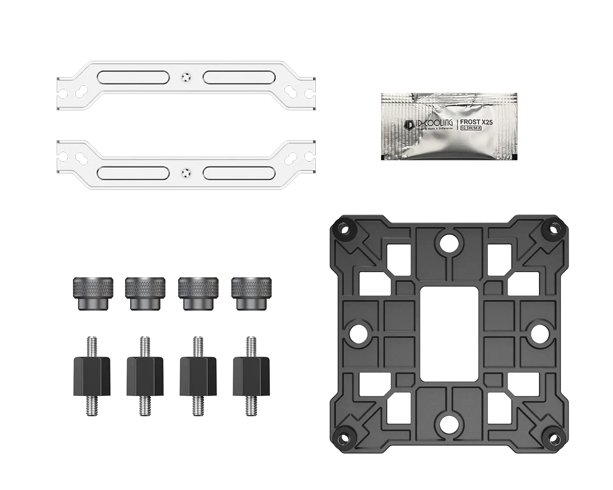 Кулер процесорний ID-Cooling SE-214-XT V2 ARGB White - мініатюра 14