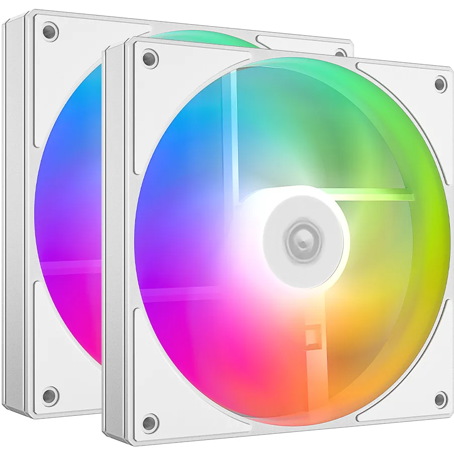 Вентилятор ID-Cooling AS-140-ARGB-W Duet - зображення 1