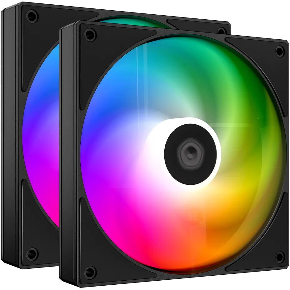 Вентилятор ID-Cooling AS-140-ARGB-K Duet - зображення 1