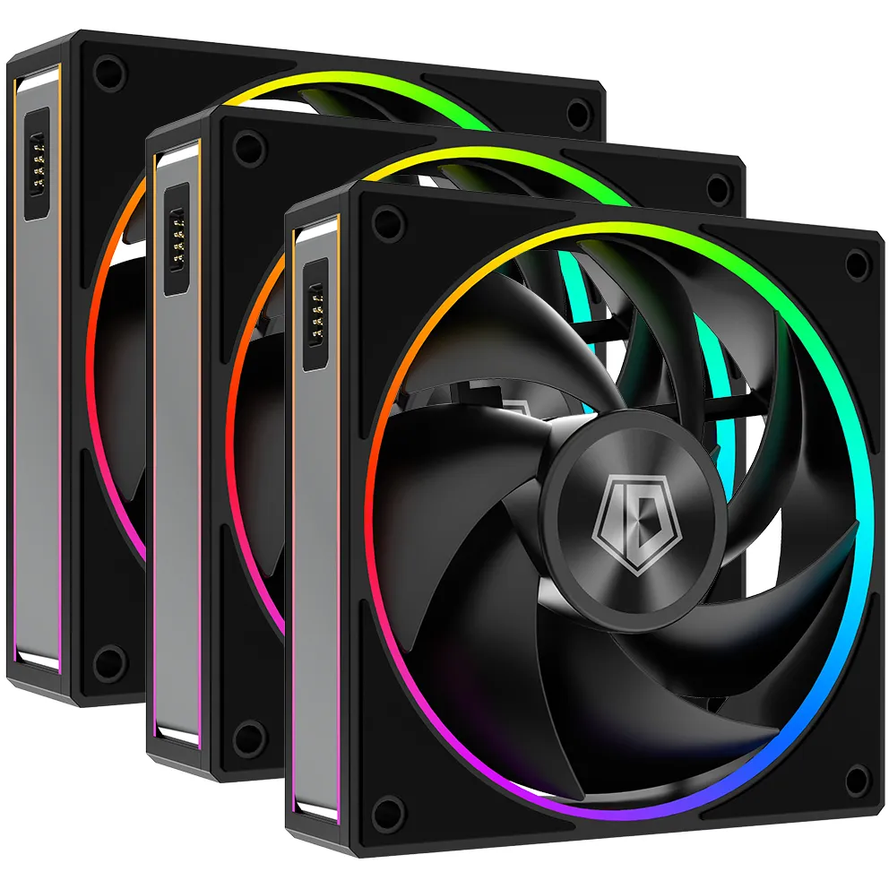 Вентилятор ID-Cooling MF-1230-ARGB-K Trio - зображення 1