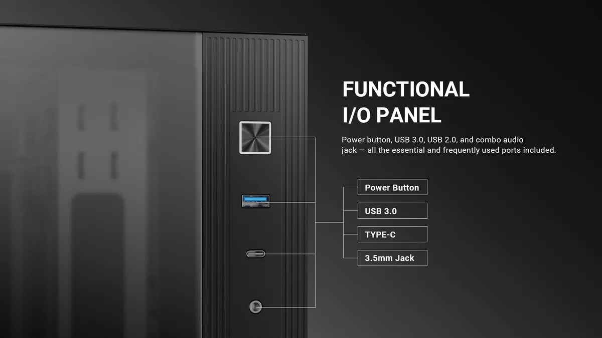 Корпус ID-Cooling View 510 ARGB Black - мініатюра 18