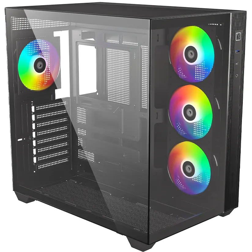 Корпус ID-Cooling View 510 ARGB Black - мініатюра 2