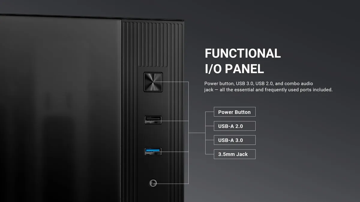Корпус ID-Cooling View 500 ARGB Black - мініатюра 16