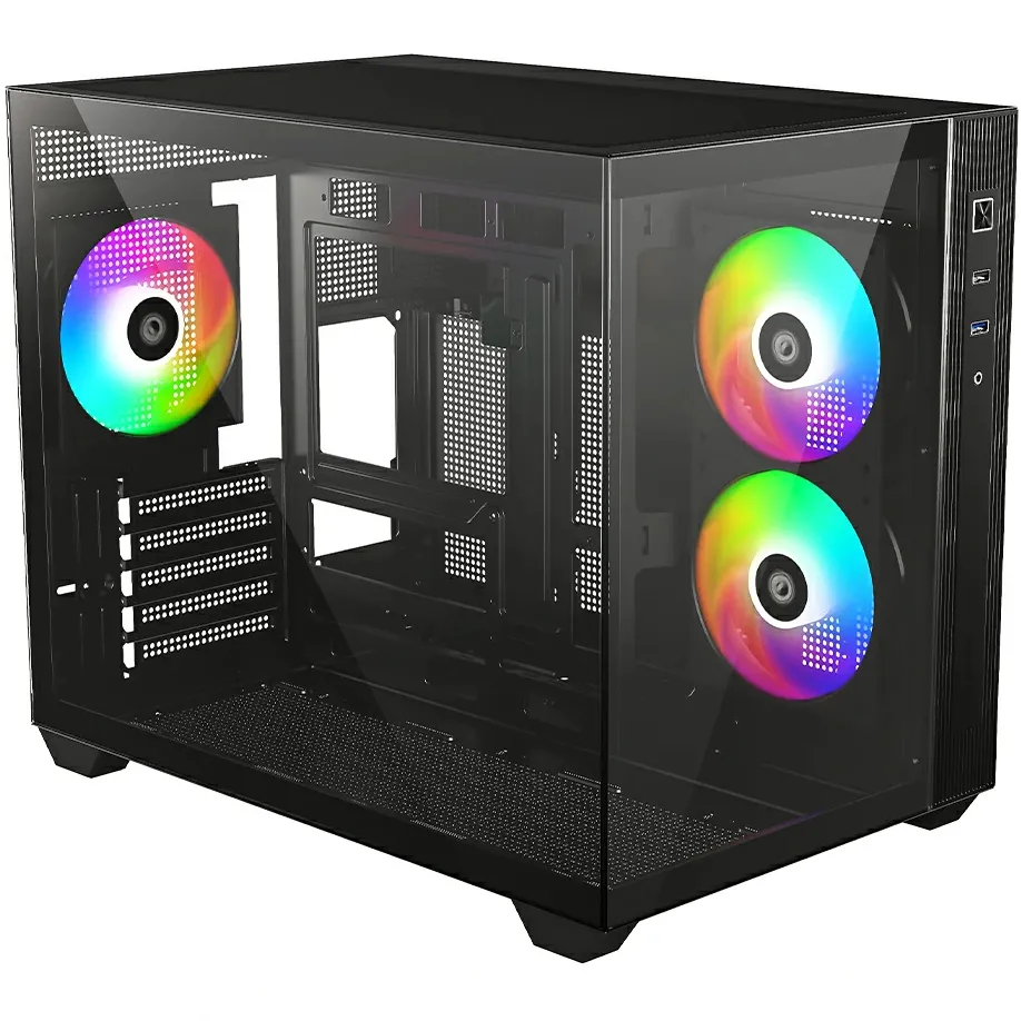 Корпус ID-Cooling View 500 ARGB Black - мініатюра 2