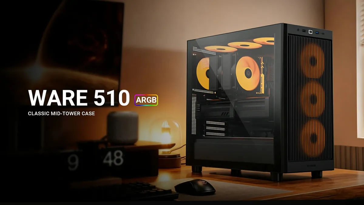 Корпус ID-Cooling Ware 510 ARGB Black - мініатюра 16