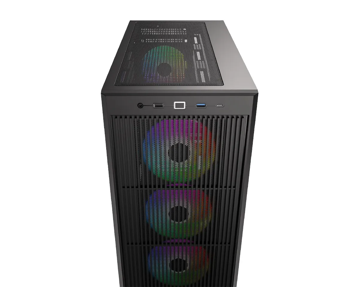 Корпус ID-Cooling Ware 510 ARGB Black - мініатюра 8