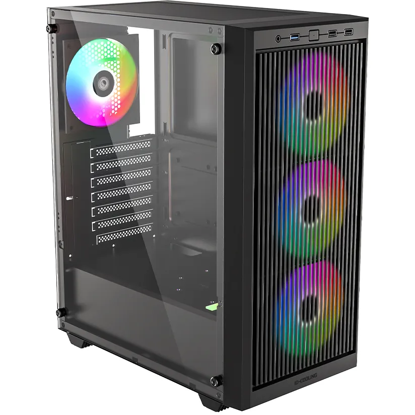 Корпус ID-Cooling Ware 310 ARGB Black - мініатюра 2