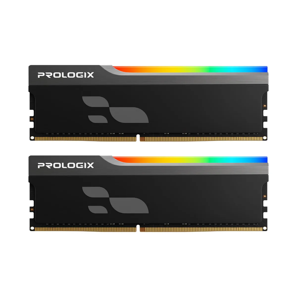 Модуль пам`ятi DDR4 2x16GB/3200 Prologix Onyx Black RGB (PRO32GB3200YBR4K) - зображення 1