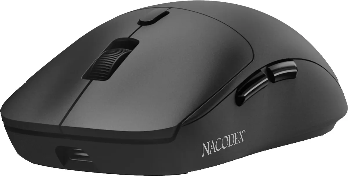 Миша бездротова Ajazz x Nacodex NJ07 MC Black (NJ07-MC-B) - мініатюра 5