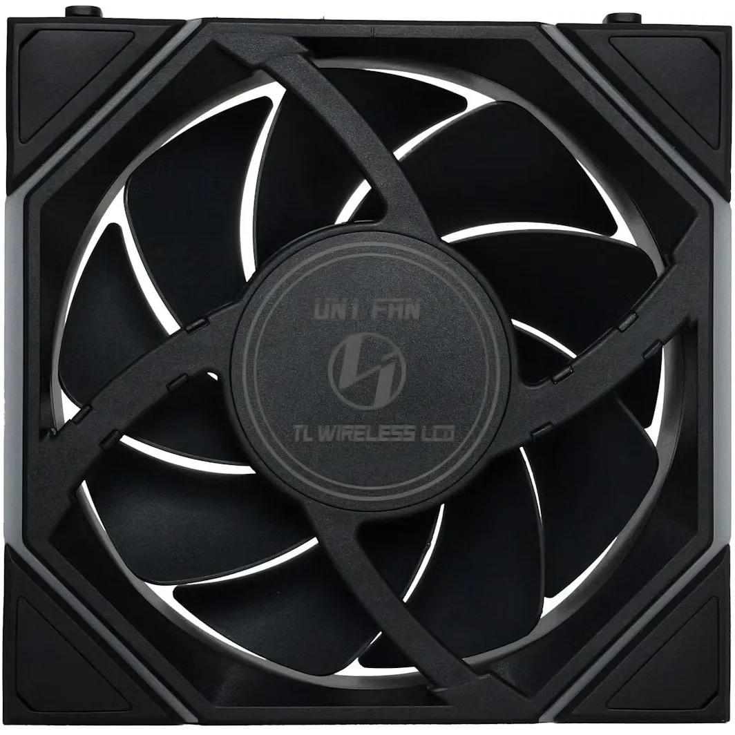 Вентилятор Lian Li UNI FAN TL Wireless LCD 120 3-Pack A-RGB Black (G99.12TLLCD1W3B.00) - мініатюра 6