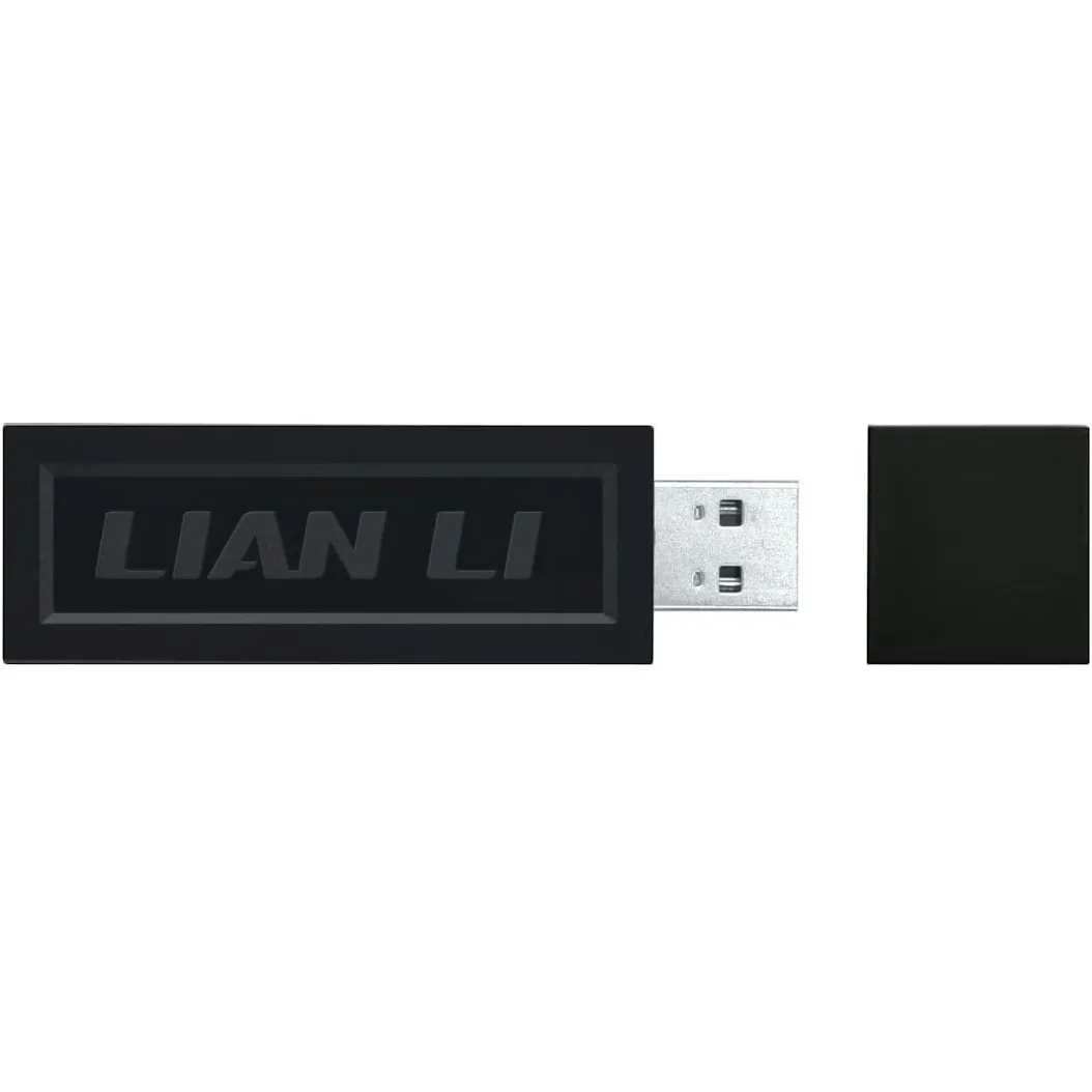 Вентилятор Lian Li UNI FAN TL Wireless LCD 120 3-Pack A-RGB Black (G99.12TLLCD1W3B.00) - мініатюра 9