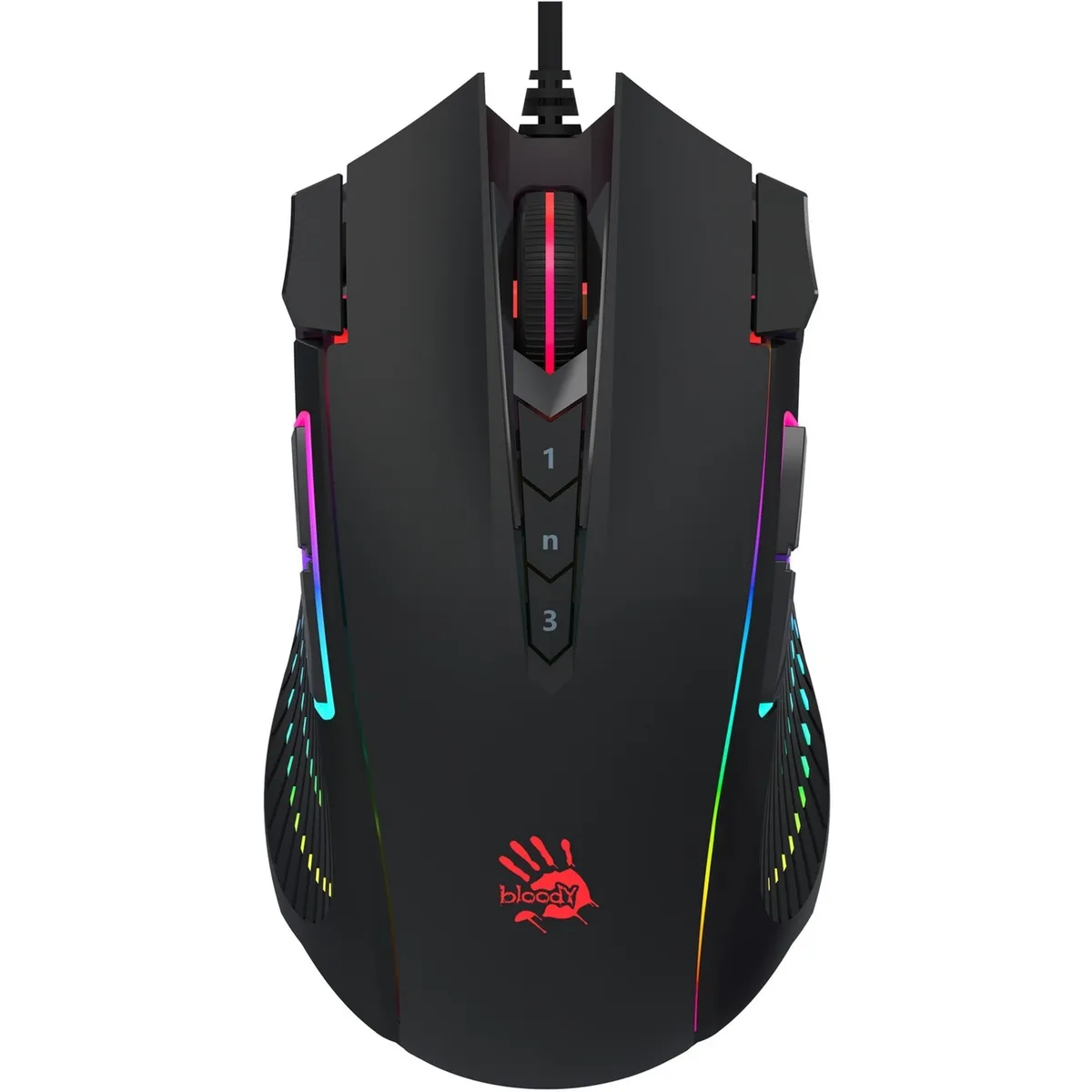 Мишка A4Tech Bloody J90s Black - зображення 1
