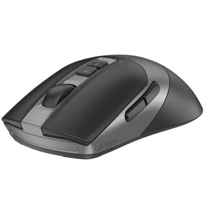 Миша бездротова безшумна A4Tech Fstyler FG50S Plus (Black),  USB, колір чорний - зображення 1