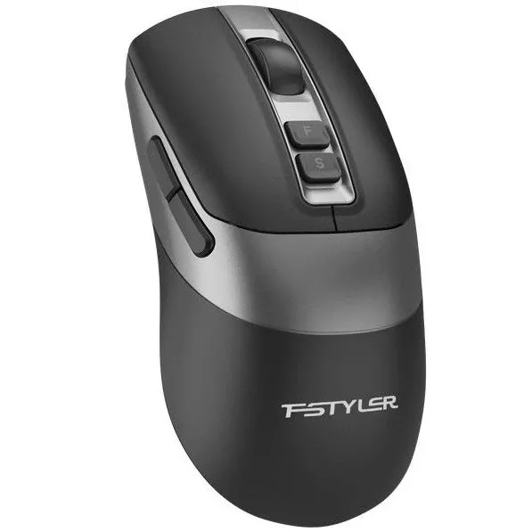 Миша бездротова безшумна A4Tech Fstyler FG50S Plus (Black),  USB, колір чорний - мініатюра 10