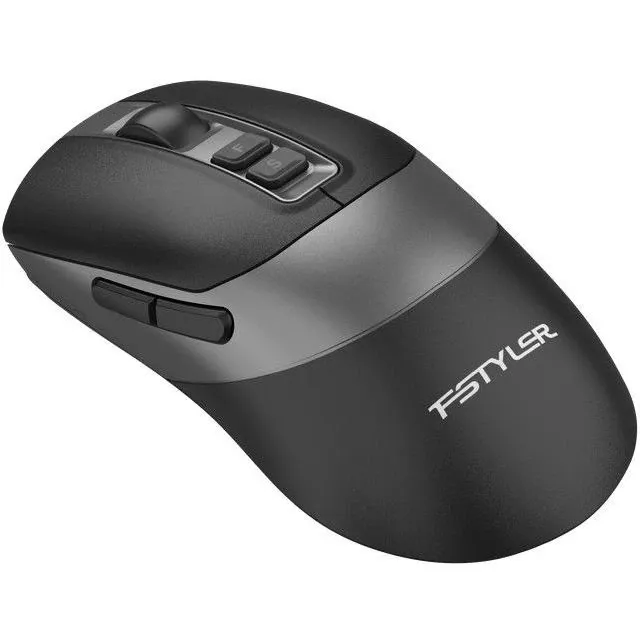 Миша бездротова безшумна A4Tech Fstyler FG50S Plus (Black),  USB, колір чорний - мініатюра 7