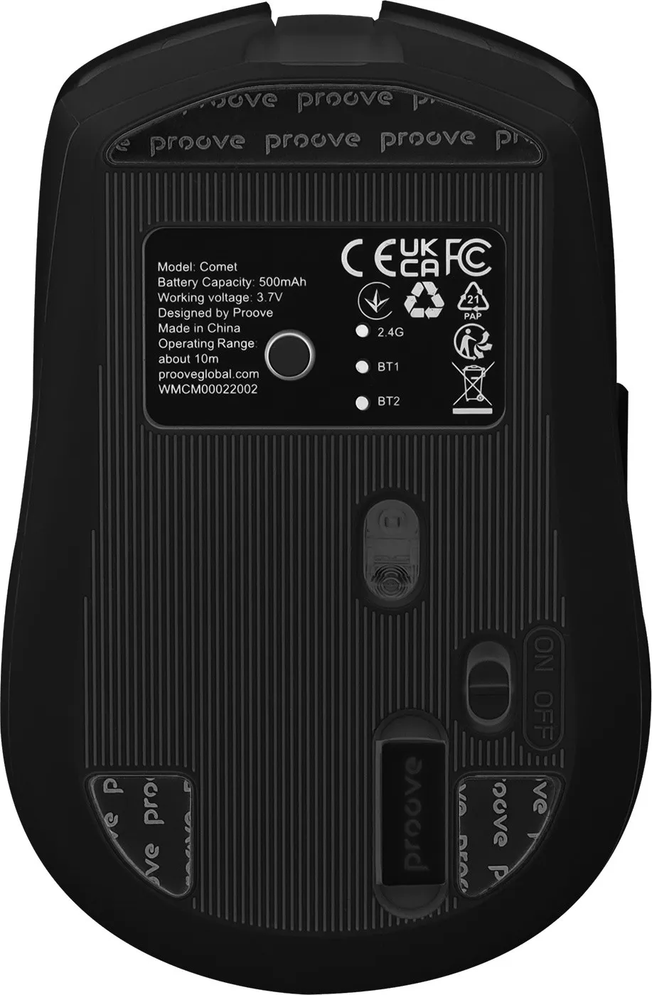 Миша бездротова Proove Comet Black (WMCM00022001) - мініатюра 5