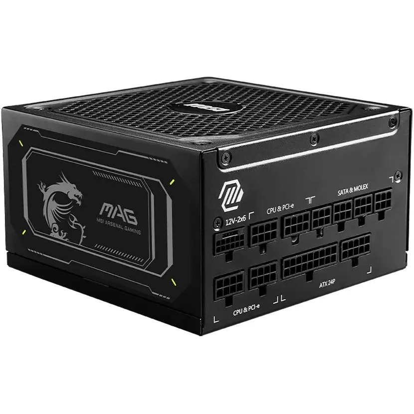 Блок живлення MSI MAG A1000GL PCIE5 II 1000W - зображення 1