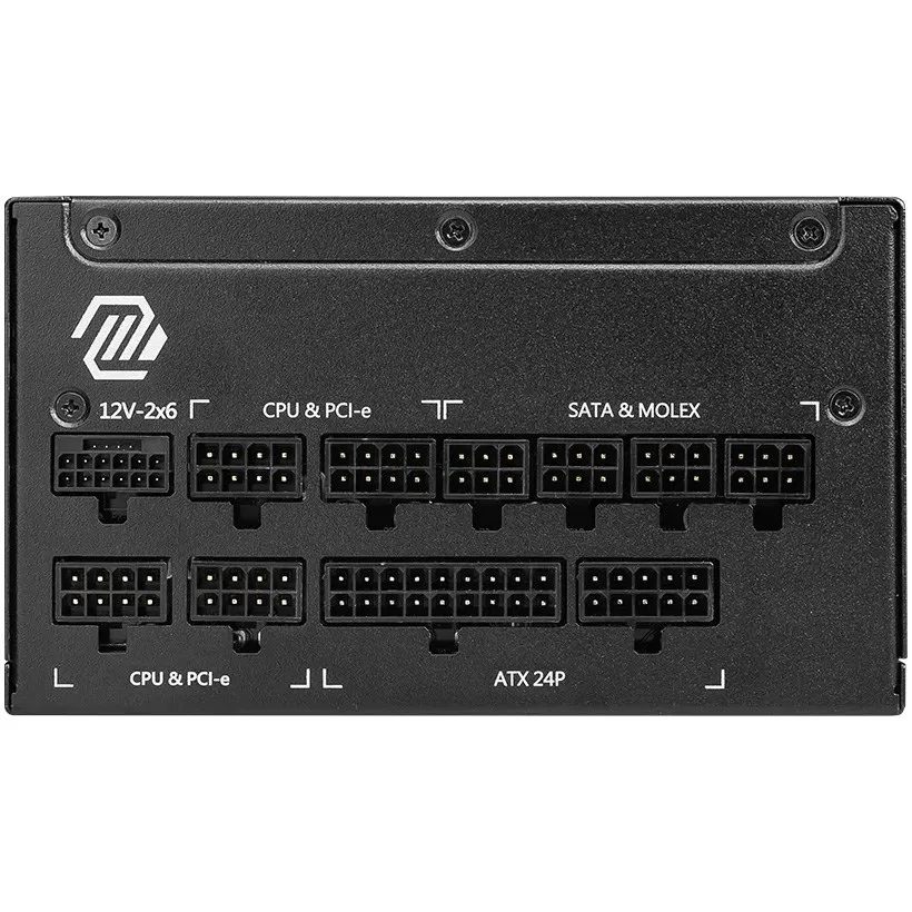Блок живлення MSI MAG A1000GL PCIE5 II 1000W - мініатюра 3
