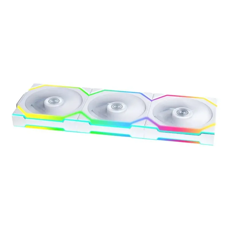 Вентилятор Lian Li Uni Fan SL Wireless 120 Reverse Blade 3-Pack A-RGB White (G99.12RSL1W3W.00) - мініатюра 2