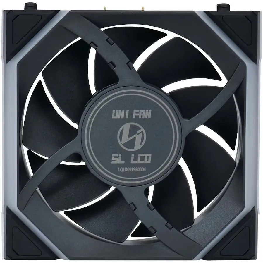 Вентилятор Lian Li Uni Fan SL Wireless LCD 120 A-RGB Black (G99.12SLLCD1W1B.00) - мініатюра 3