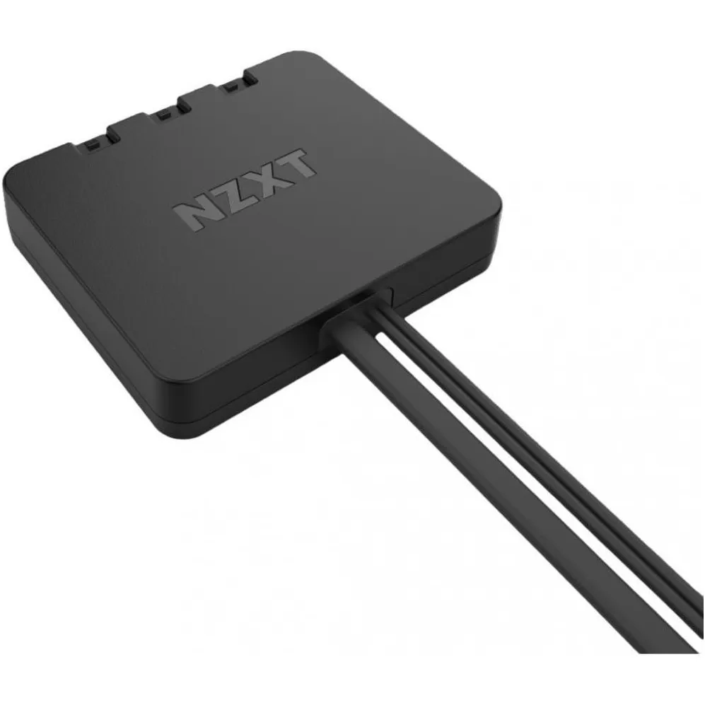 Вентилятор NZXT F140 RGB Twin White (RF-R14DF-W1) - мініатюра 2