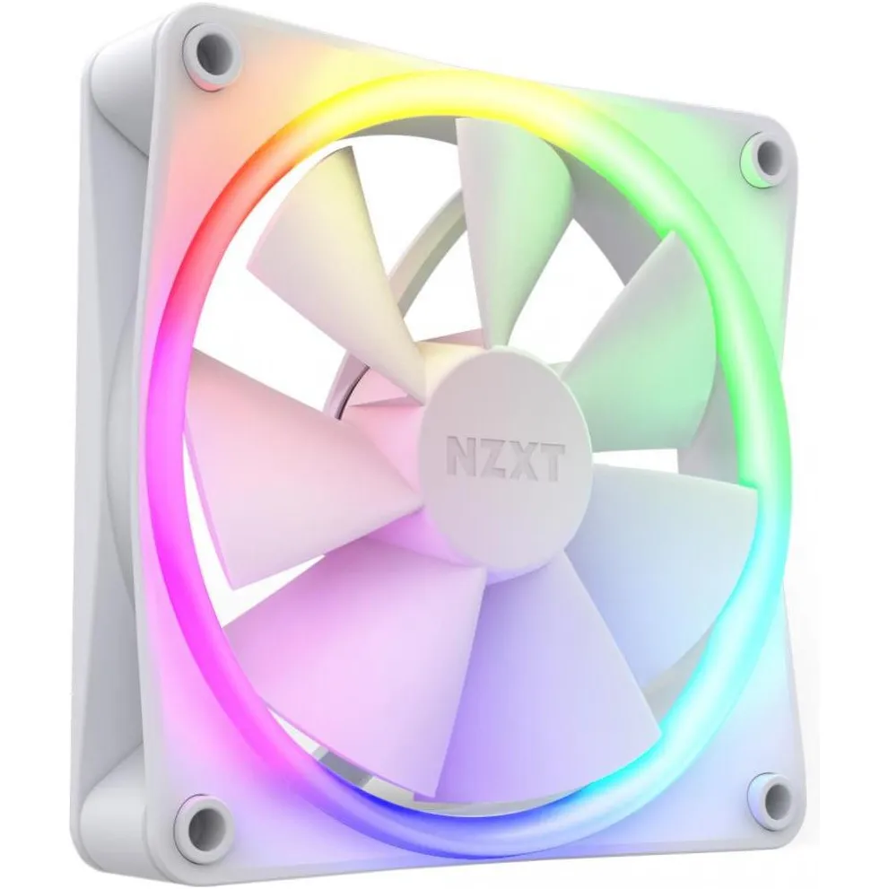Вентилятор NZXT F140 RGB Twin White (RF-R14DF-W1) - мініатюра 5