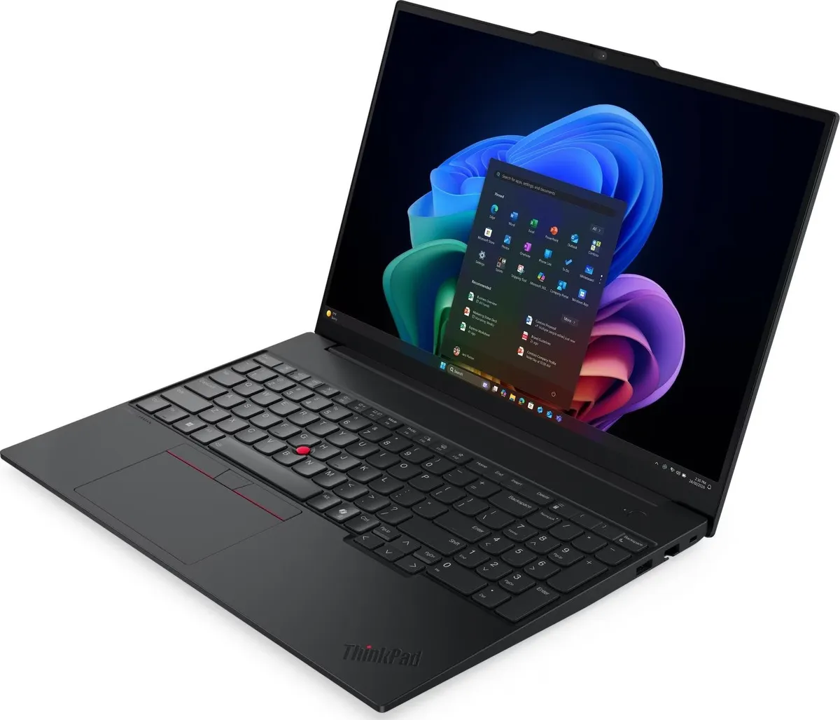 Ноутбук Lenovo ThinkPad E16 Gen 4 (21YC000ARA) Black - мініатюра 2
