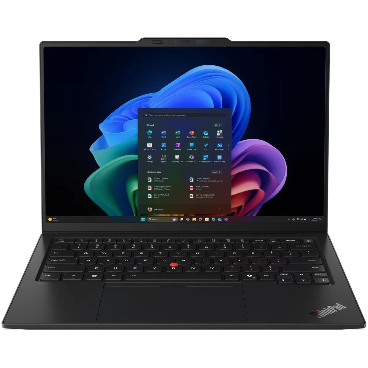 Ноутбук Lenovo ThinkPad X1 Carbon Gen 14 Aura Edition (21V70074RA) Black - зображення 1