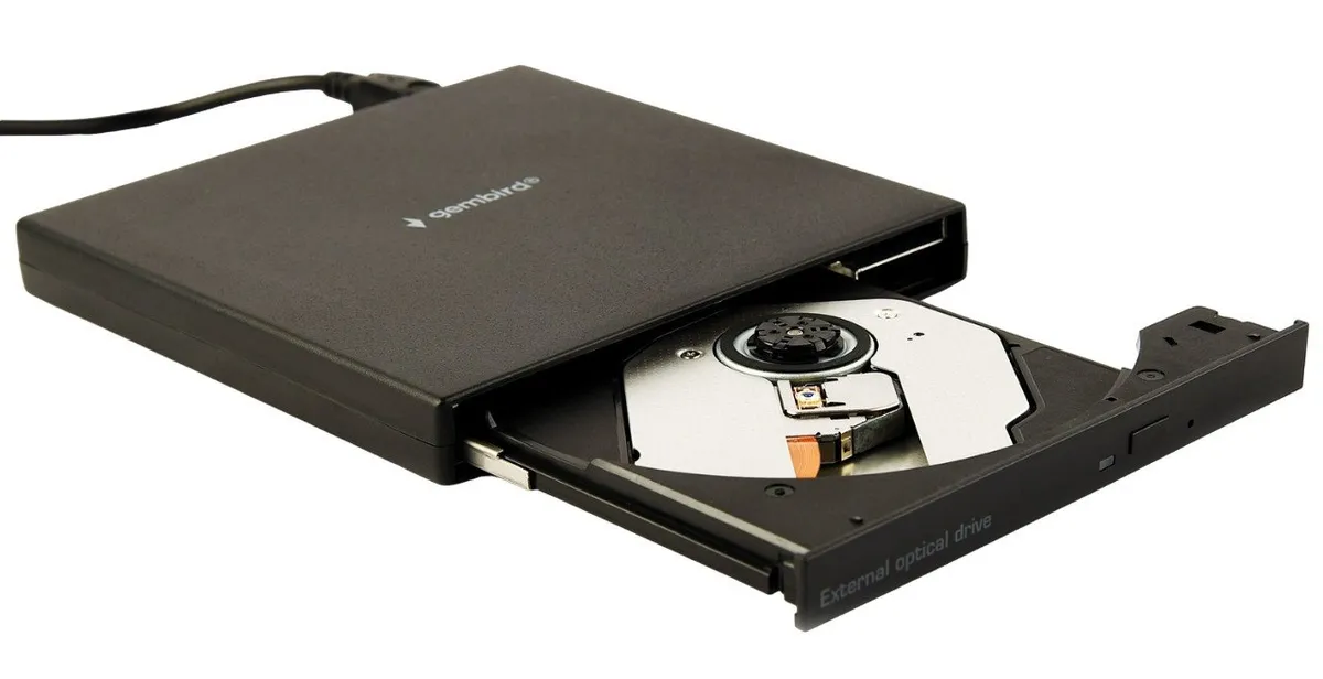 Зовнішній Gembird DVD-USB-04 DVD-привід, USB 2.0 - мініатюра 3