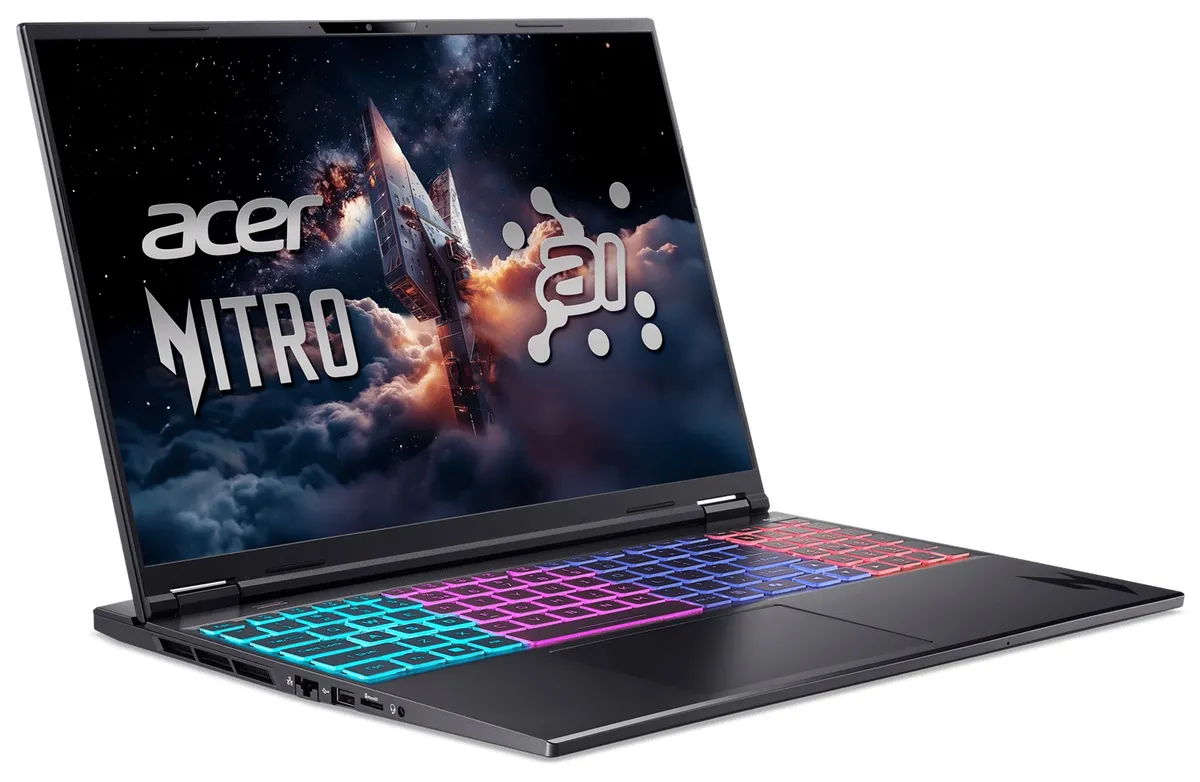 Ноутбук Acer Nitro 16S AI AN16S-61-R7HR (NH.QXUEU.002) Black - мініатюра 3