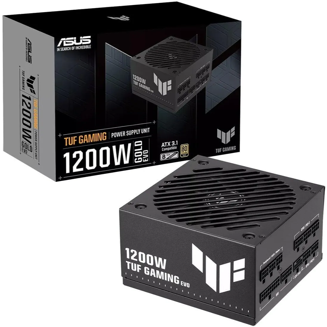 Блок живлення Asus TUF Gaming 1200W Gold EVO (90YE00SD-B0NA00) - мініатюра 8