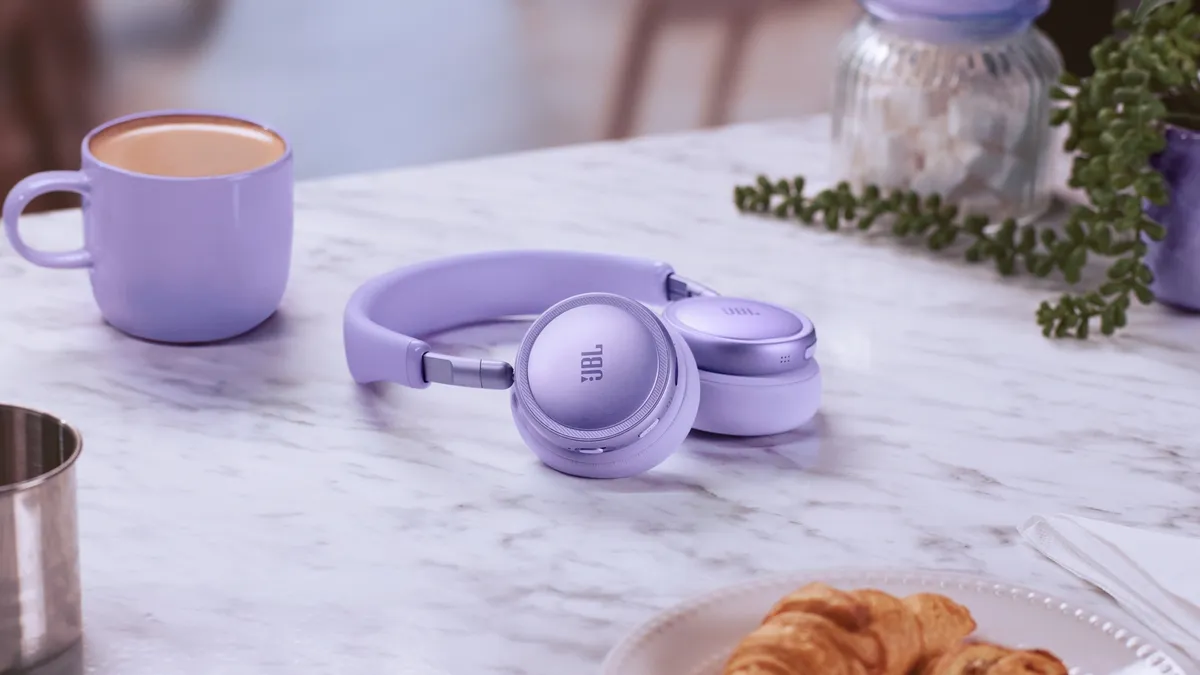 Bluetooth-гарнітура JBL Live 680NC Purple (JBLLIVE680NCPUR) - мініатюра 11