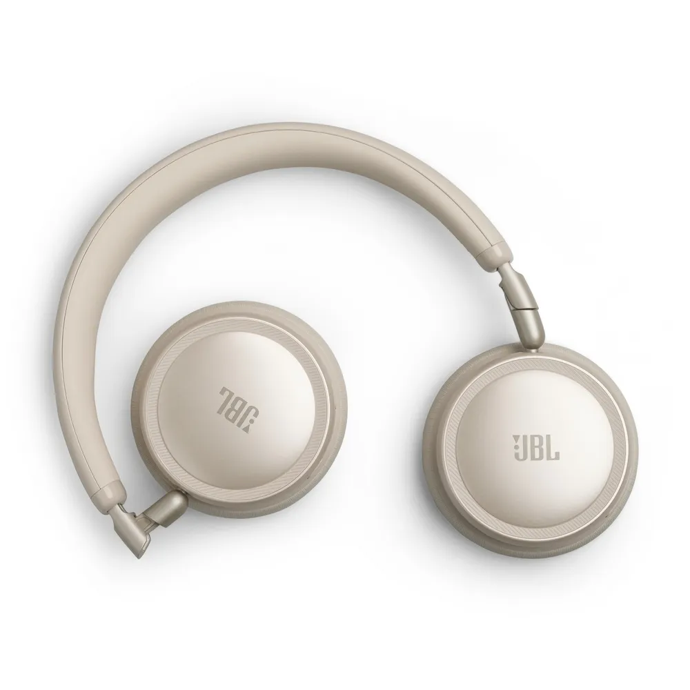 Bluetooth-гарнітура JBL Live 680NC Champagne (JBLLIVE680NCCPG) - мініатюра 2