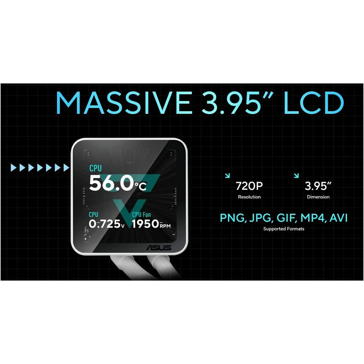 Система водяного охолодження Asus Prime LC II 360 ARGB LCD White (90RC01Q2-B0EAY0) - мініатюра 12