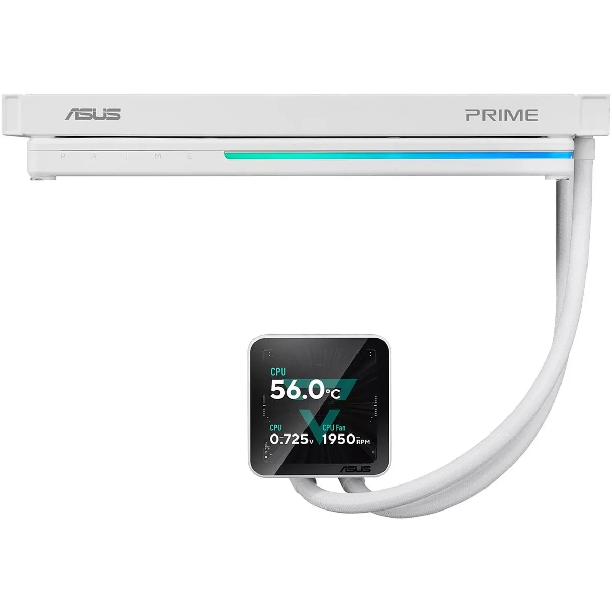 Система водяного охолодження Asus Prime LC II 360 ARGB LCD White (90RC01Q2-B0EAY0) - мініатюра 4