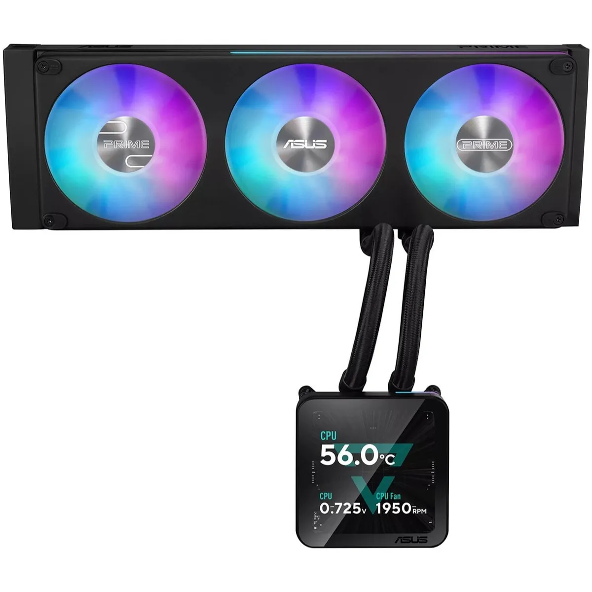 Система водяного охолодження Asus Prime SLC II 360 ARGB LCD (90RC01W1-B0EAY0) - мініатюра 4