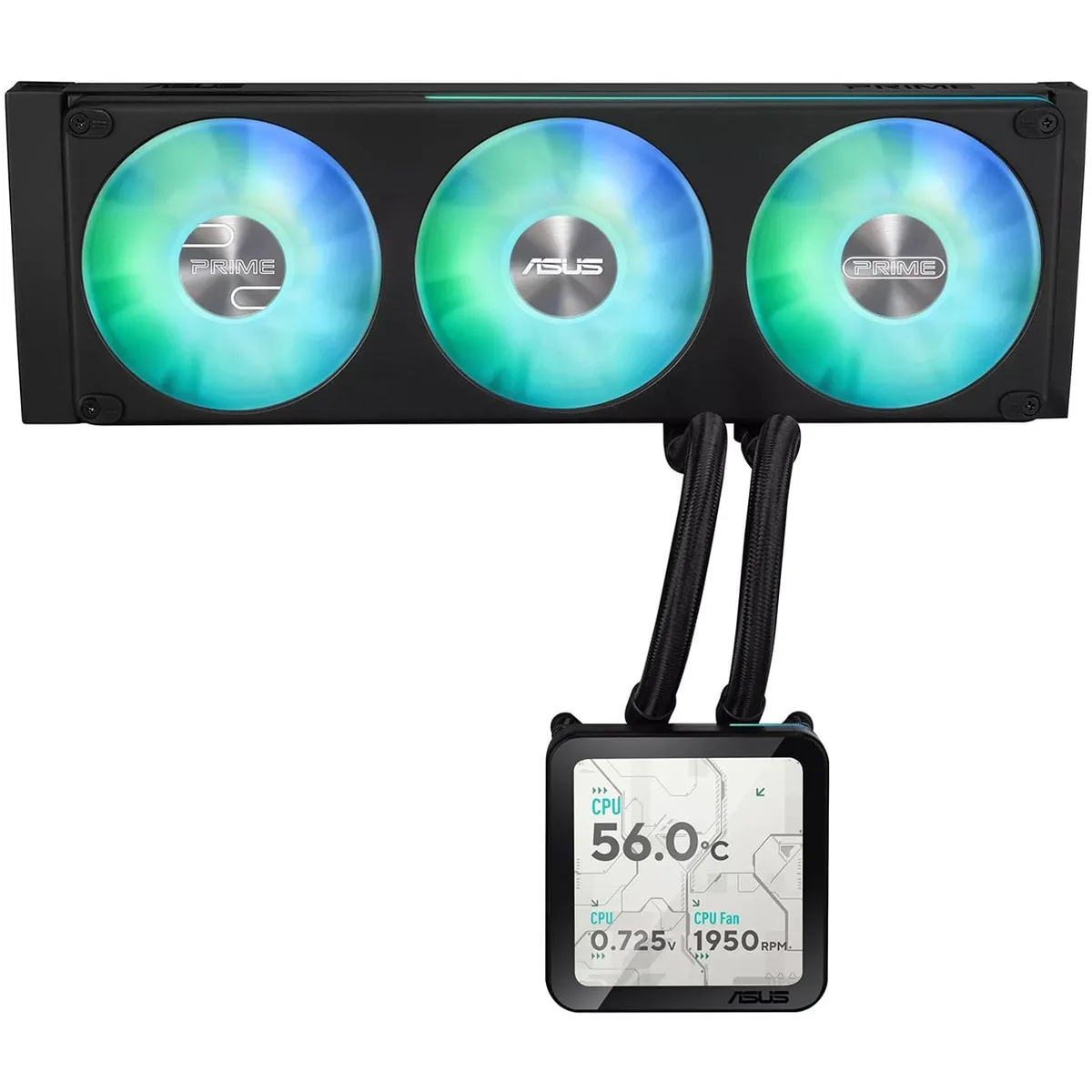 Система водяного охолодження Asus Prime SLC II 360 ARGB LCD (90RC01W1-B0EAY0) - мініатюра 6
