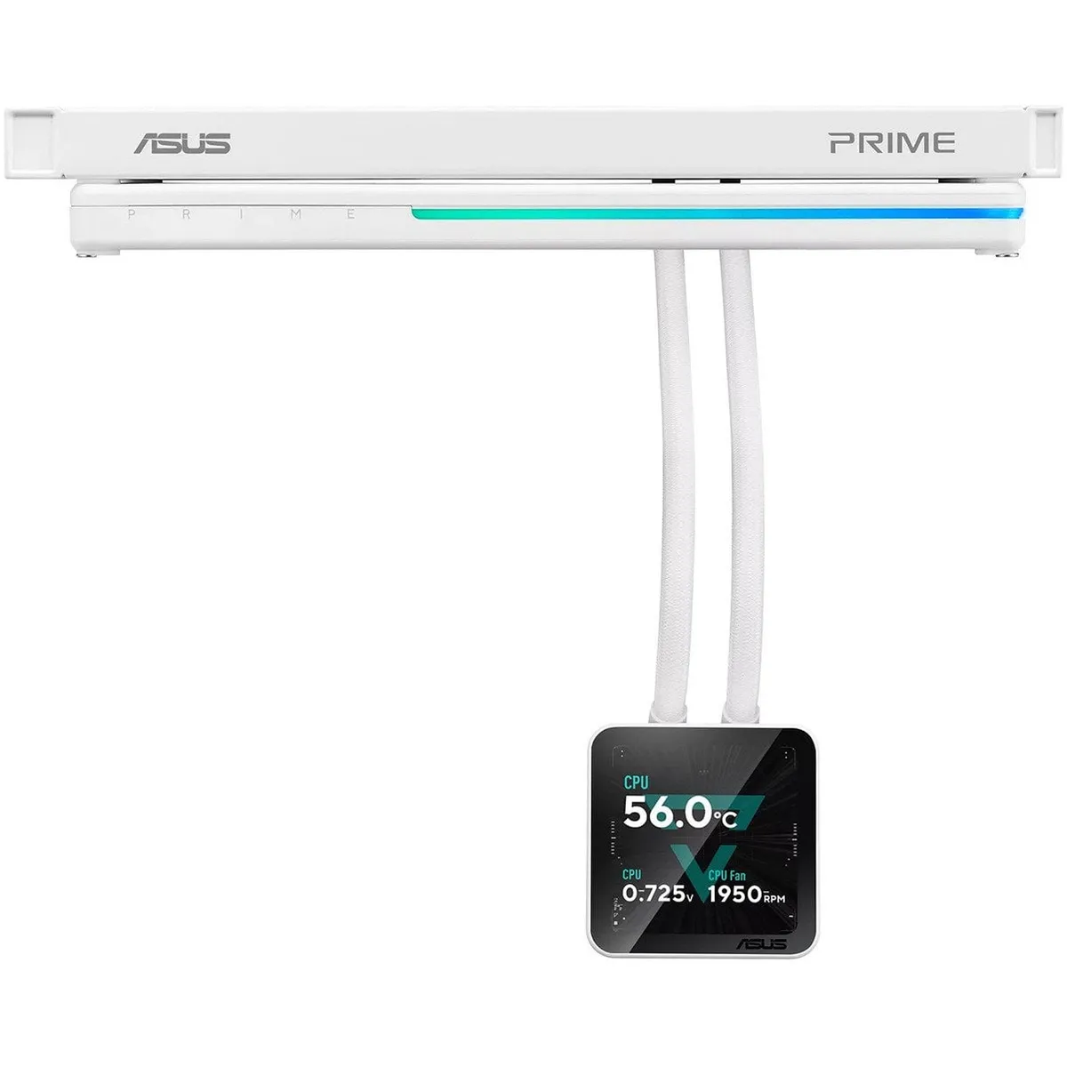 Система водяного охолодження Asus Prime SLC II 360 ARGB LCD White (90RC01W2-B0EAY0) - мініатюра 3