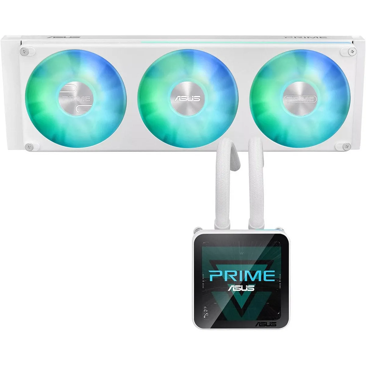 Система водяного охолодження Asus Prime SLC II 360 ARGB LCD White (90RC01W2-B0EAY0) - мініатюра 6