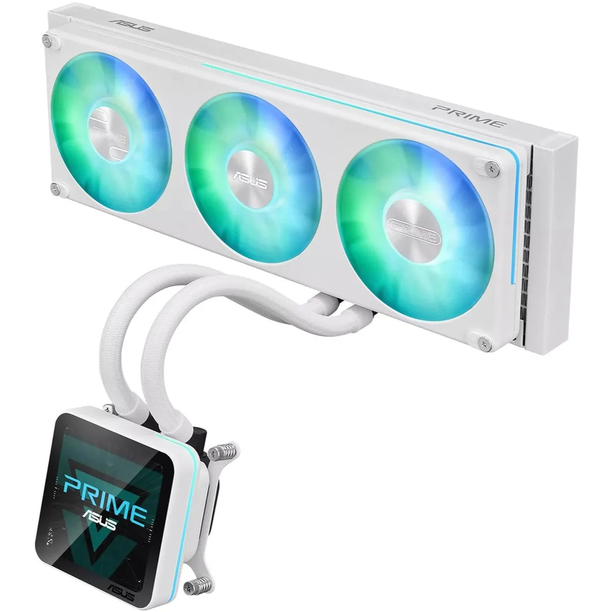 Система водяного охолодження Asus Prime SLC II 360 ARGB LCD White (90RC01W2-B0EAY0) - мініатюра 7