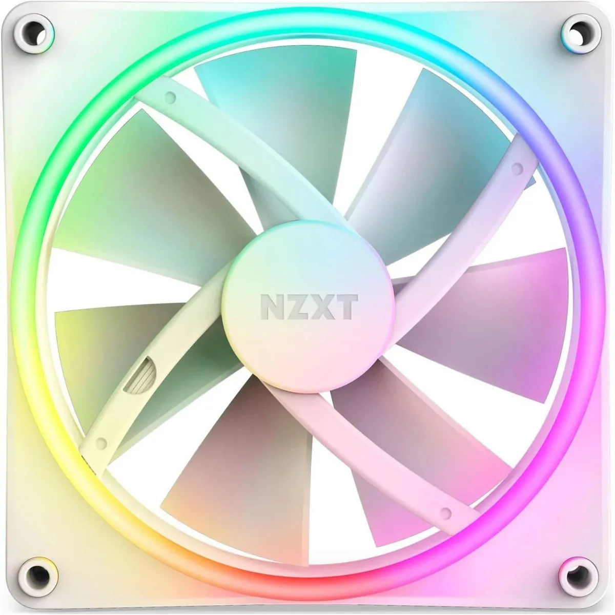 Вентилятор NZXT F140 RGB Duo White (RF-D14SF-W1) - зображення 1